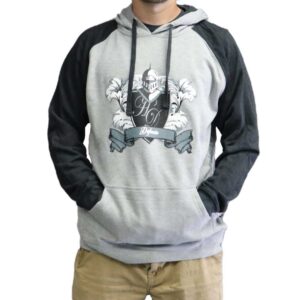 HD Defense Hoodie (Black and Grey)
